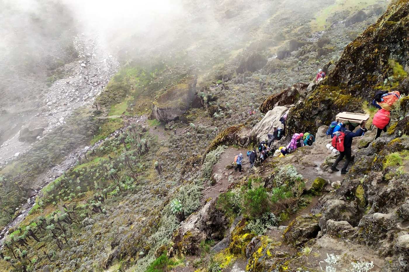 6 Days Umbwe Route Kilimanjaro climbing