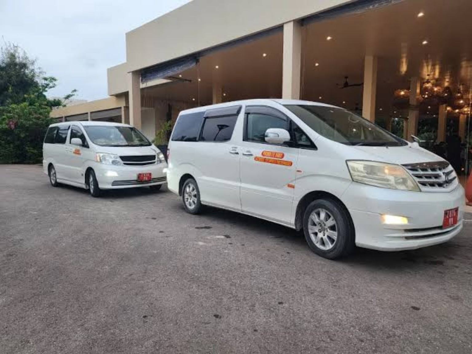 Toyota Alphard transfer vehicle