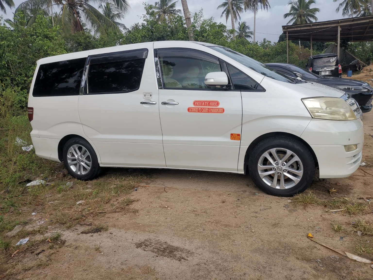 Toyota Alphard private transfer vehicle