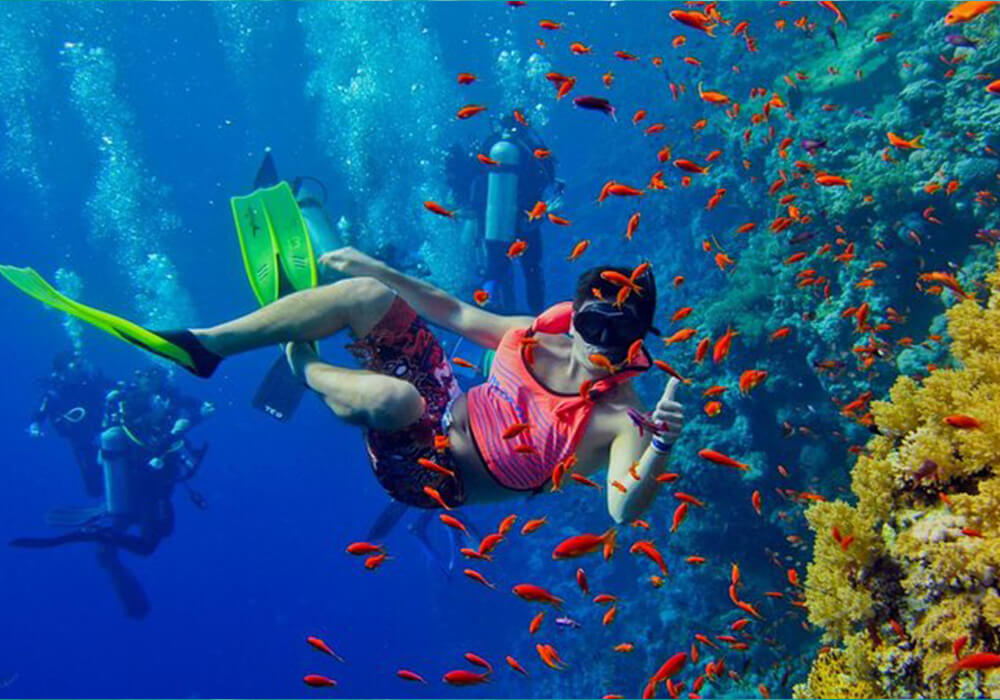 Snorkeling at Mnemba Attol