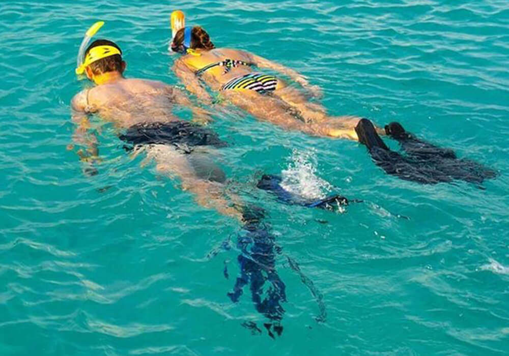 Snorkeling at Mnemba Attol